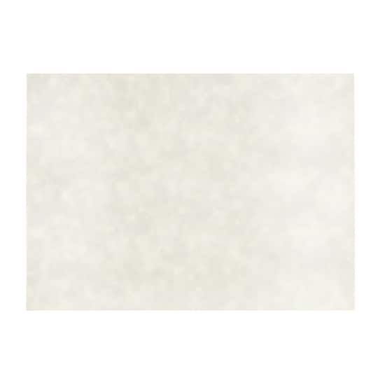 JAM Paper 5" x 7" White Parchment Flat Note Cards, 250ct.